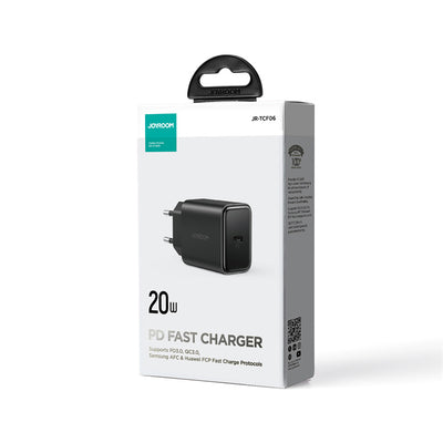 JR-TCF06 PD 20W Charger-EU/UK/US-White/Black