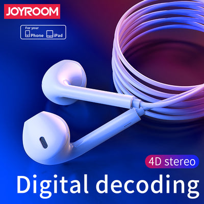 JR-EP3 Wired Lightning Earphone for iPhone