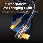 S-CL020A6/S-CC100A6 20W/100W Gaming Transpartent PD/C T C cable