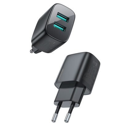 L-2A123 2.4A Dual ports mini fast charger EU/UK/US