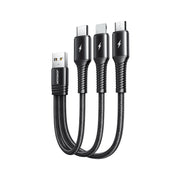 S-01530G9 3 in 1 charging cable 0.15m-micro type c lightning