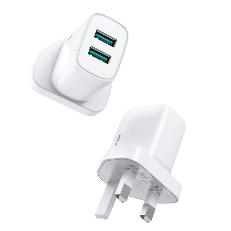 L-2A101 2.1A Dual ports mini fast charger EU/UK/US