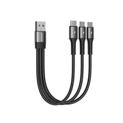 S-01530G10 3 in 1 charging cable 0.15m-Lightning+Lightning+TypeC