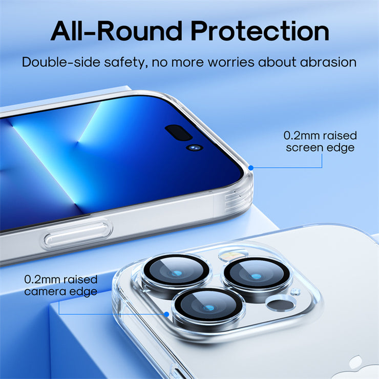 Protective phone case TPU Lens Protector Case for iPhone 14 series