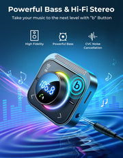 JR-CL18 30W MP3 Bluetooth transmitter with Car Charger