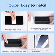 JR-DH09/JR-DH10/JR-DH11/JR-DH12 Easy Fit Screen Protector with Dust-Removal Film Screen Protector for iPhone 14 series