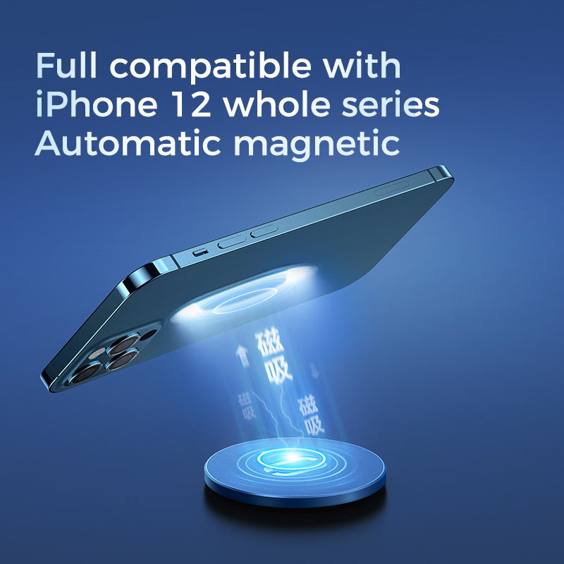 JR-A28 15W ultra-thin magnetic wireless fast charger