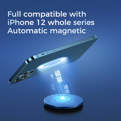 JR-A28 15W ultra-thin magnetic wireless fast charger
