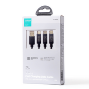 S-1T3015A5 3.5A 3-in-1 Lightning+Type-C+Micro cable