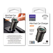 C-A35 45W Mini 2-port ring-pull fast car charger