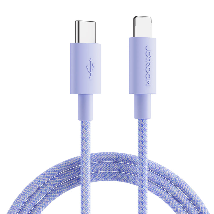 S-1024M13/S-2024M13 20W colorful Type-c To Lightning cable
