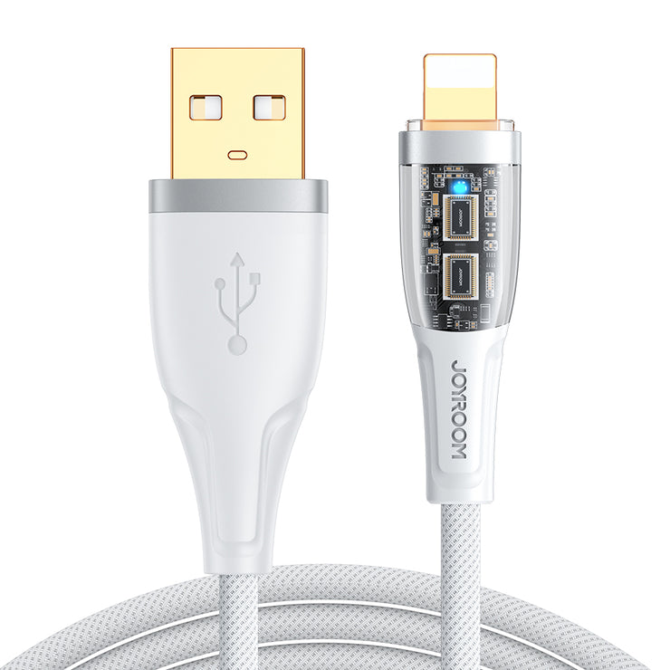 S-UL012A3/S-UC027A3 Lightning/Type c Intelligent Power-Off Fast Charging Cable