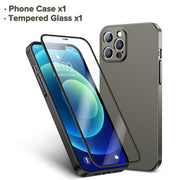 360° Full coverage protective phone case(Phone case+ Screen protector) for iPhone 13