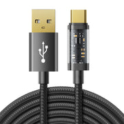 S-UC027A12/S-UC027A20 1M/2M USB-A to Type-C Cable