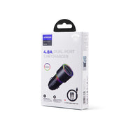 JR-CL10 4.8A Dual-port (USB) Car Charger