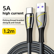 S-1250K6 1M 5A Type c data cable