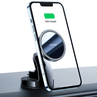 JR-ZS240 Magnetic wireless car charge holder Air Vent & dashboard