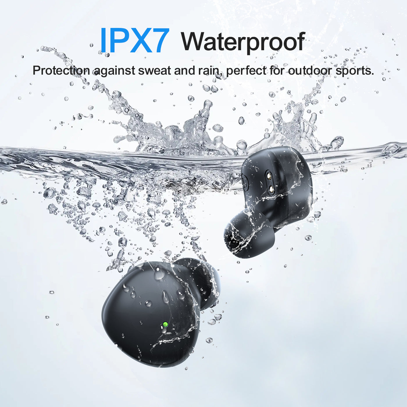 JR-TL1 Pro Waterproof IPX7 true wireless TWS Bluetooth earphone