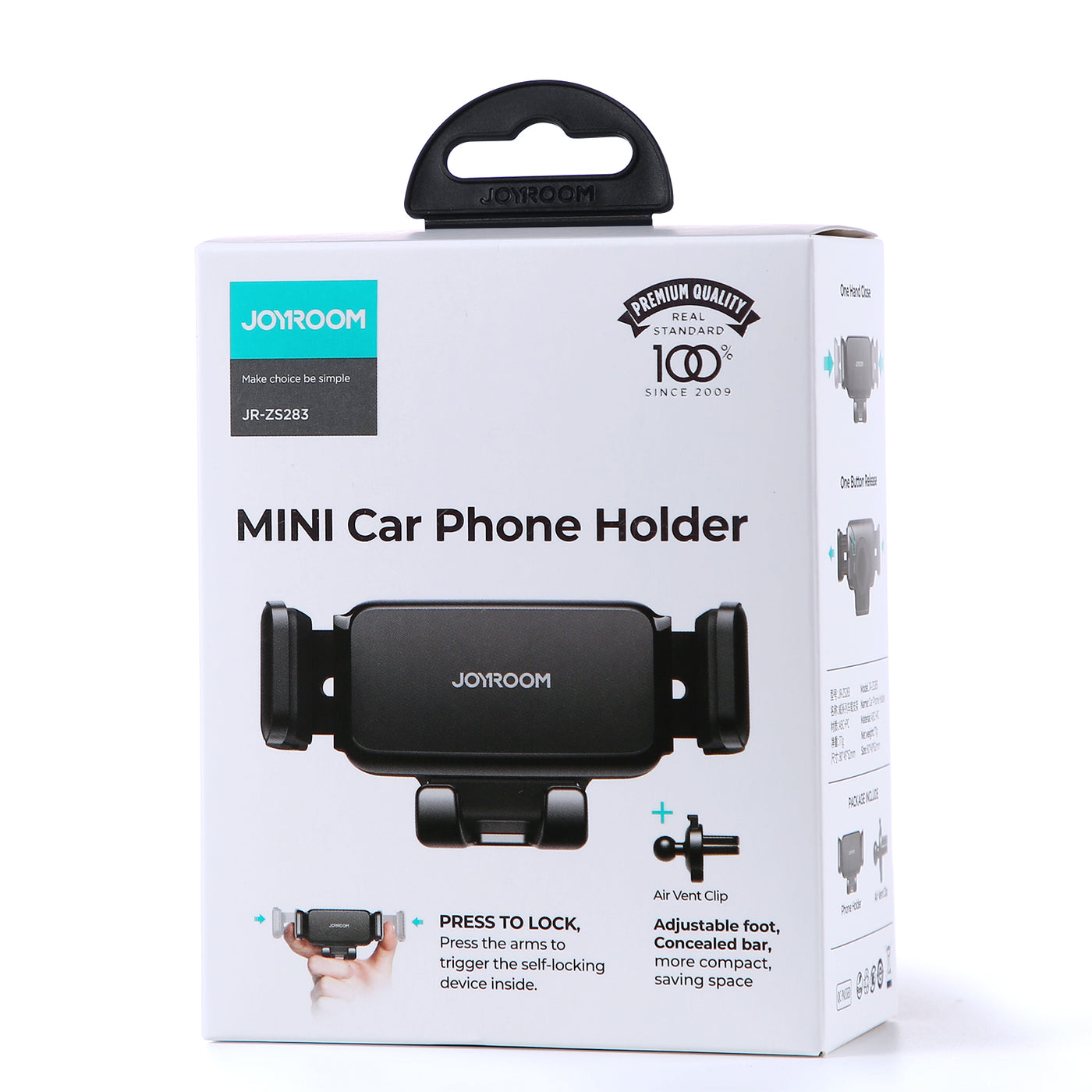 JR-ZS283 Car holder Long arm sucker  & dashboard & air outlet holder