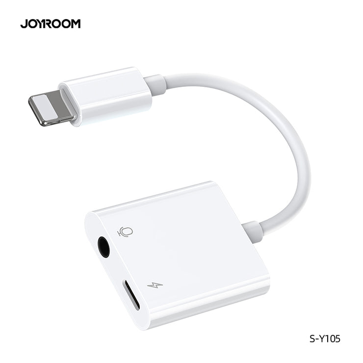 Joyroom adaptateur Lightning / mini jack 3,5 mm blanc (S-Y104) - grossiste  d'accessoires GSM Hurtel
