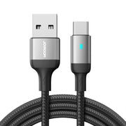 S-UC027A10 3A Nylon Type-C cable 1M/2M/3M