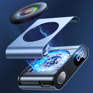 JR-CB1 Bluetooth 5.3 and Stable Connection 3 IN1 Bluetooth Car Adapter