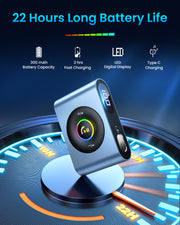 JR-CB1 Bluetooth 5.3 and Stable Connection 3 IN1 Bluetooth Car Adapter