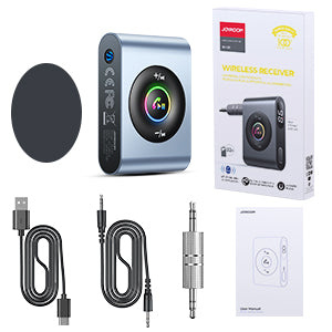 JR-CB1 Bluetooth 5.3 and Stable Connection 3 IN1 Bluetooth Car Adapter