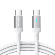 S-CC100A10 100W Nylon Type-C to Type-C cable 1M/2M