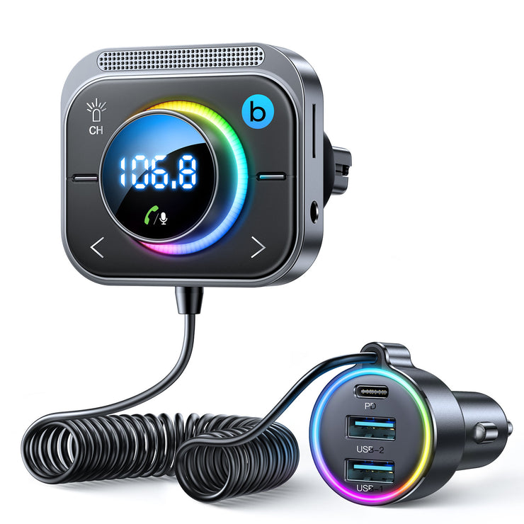 JR-CL18 30W MP3 Bluetooth transmitter with Car Charger
