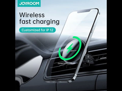 JR-ZS240 Magnetic wireless car charge holder Air Vent & dashboard