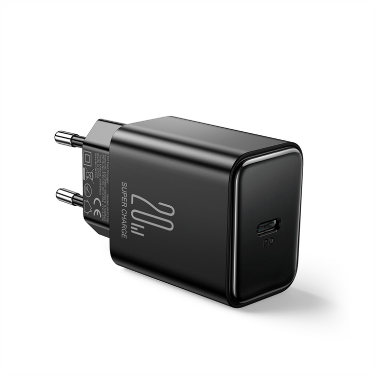 JR-TCF06 PD 20W Charger-EU/UK/US-White/Black