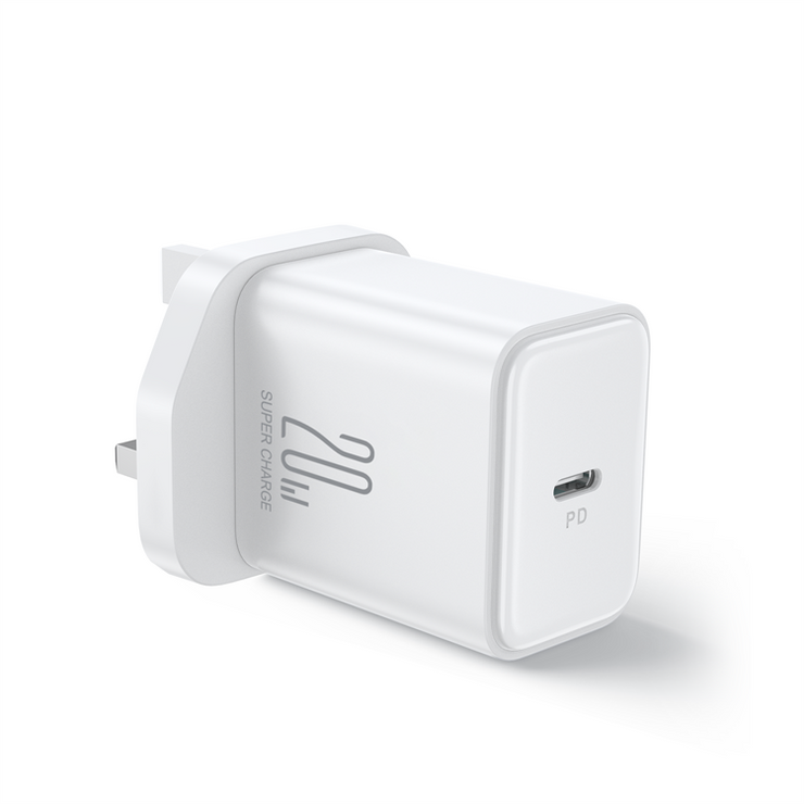 JR-TCF06 PD 20W Charger-EU/UK/US-White/Black