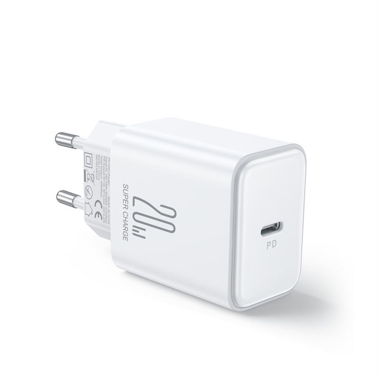 JR-TCF06 PD 20W Charger-EU/UK/US-White/Black